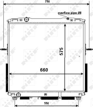 NRF 53367 - Radiator, racire motor parts5.com