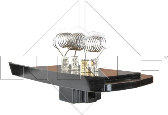 NRF 342017 - Rezistor, ventilator habitaclu parts5.com