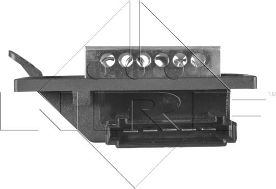 NRF 342020 - Widerstand, Innenraumgebläse parts5.com