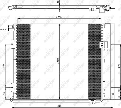 NRF 35933 - Kondensaator,kliimaseade parts5.com