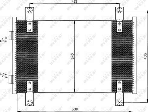 NRF 35501 - Kondensator, Klimaanlage parts5.com