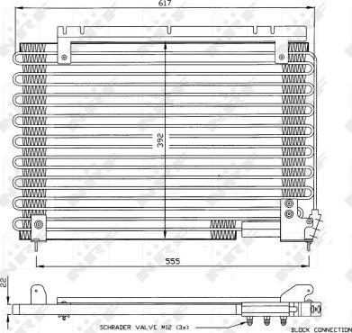 NRF 35191 - Condensador, aire acondicionado parts5.com