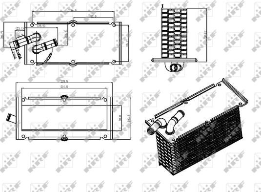 NRF 30292 - Turbo radyatörü parts5.com