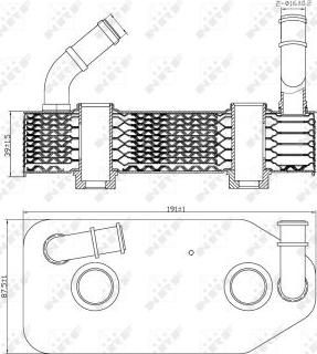 NRF 31186 - Radiator racire ulei, cutie de viteze automata parts5.com