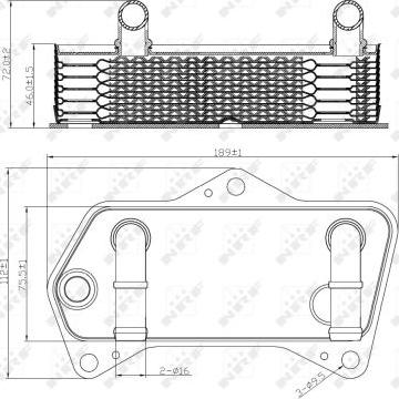 NRF 31188 - Radiator racire ulei, cutie de viteze automata parts5.com