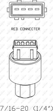 NRF 38936 - Pressure Switch, air conditioning parts5.com