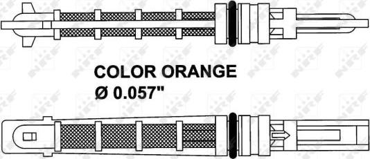 NRF 38449 - Ekspanzijski ventil, klima-uređaj parts5.com