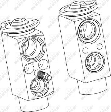 NRF 38405 - Supapa expansiune, clima parts5.com