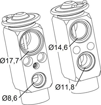 NRF 38399 - Supapa expansiune, clima parts5.com