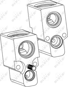 NRF 38342 - Ekspanzijski ventil, klimatska naprava parts5.com