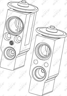 NRF 38374 - Ekspanzijski ventil, klimatska naprava parts5.com