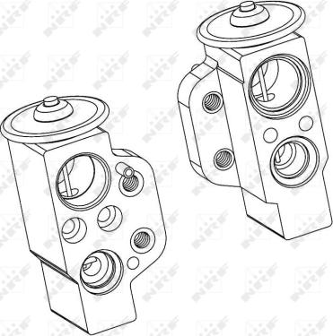 NRF 38368 - Supapa expansiune, clima parts5.com