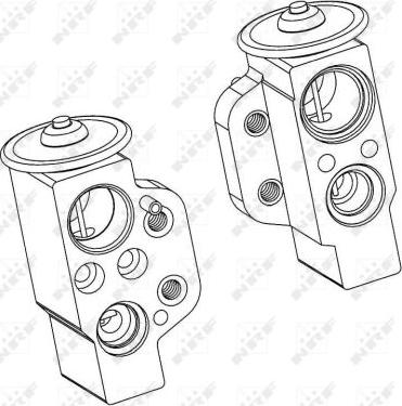 NRF 38368 - Expansionsventil, Klimaanlage parts5.com