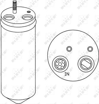 NRF 33148 - Uscator,aer conditionat parts5.com