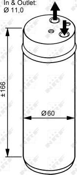 NRF 33120 - Sušač, klima-uređaj parts5.com