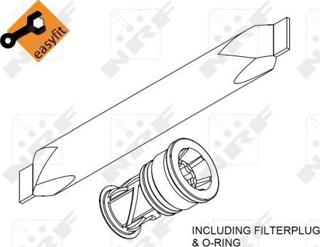 NRF 33370 - Trockner, Klimaanlage parts5.com