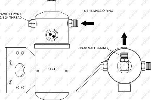 NRF 33291 - Kurutucu, klima sistemi parts5.com