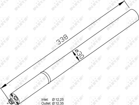 NRF 33211 - Kuivati,kliimaseade parts5.com