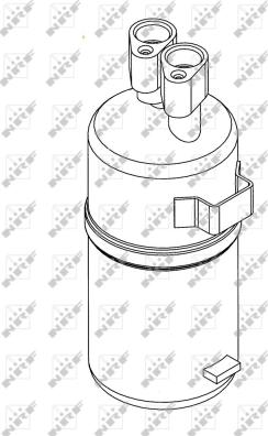 NRF 33221 - Osuszacz, klimatyzacja parts5.com