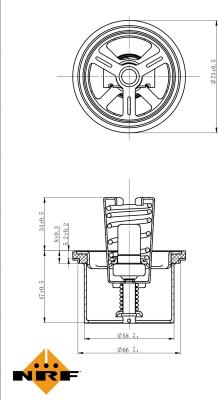 NRF 725020 - Termometar, rashladno sredstvo parts5.com