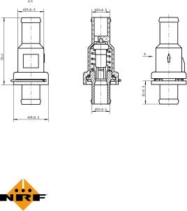 NRF 725175 - Termostat,lichid racire parts5.com