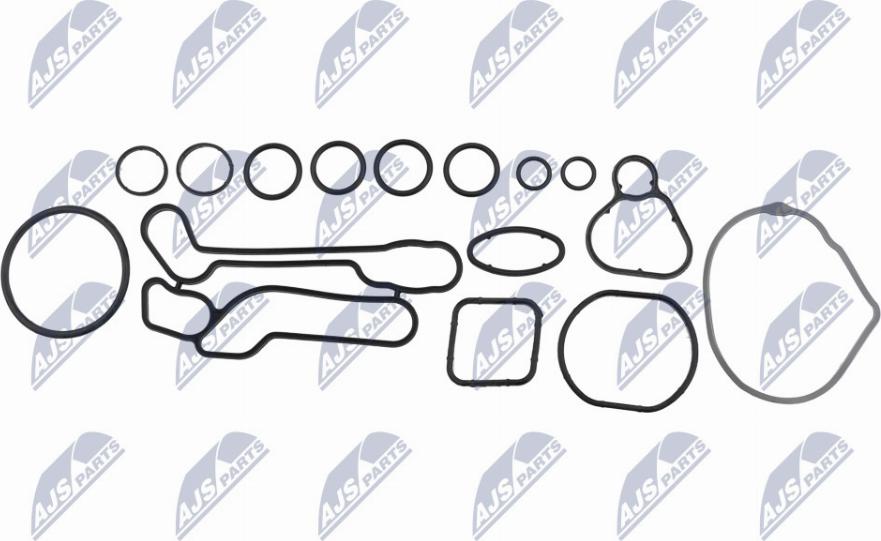 NTY CCL-PL-018 - Set garnituri, radiator ulei parts5.com