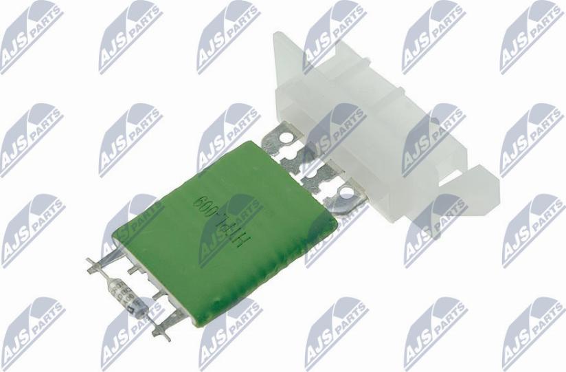 NTY ERD-PL-009 - Rezistor, ventilator habitaclu parts5.com