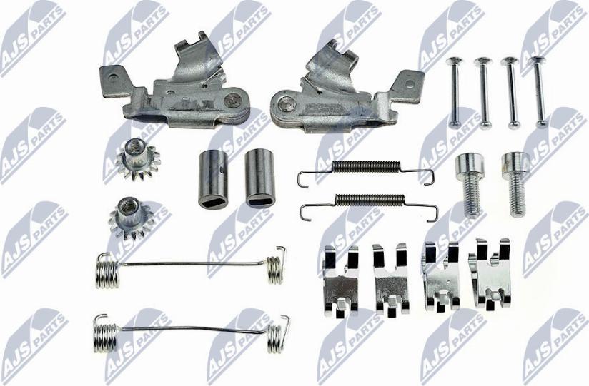 NTY HSR-FT-007 - Aksesuar seti, diskli fren balatası parts5.com