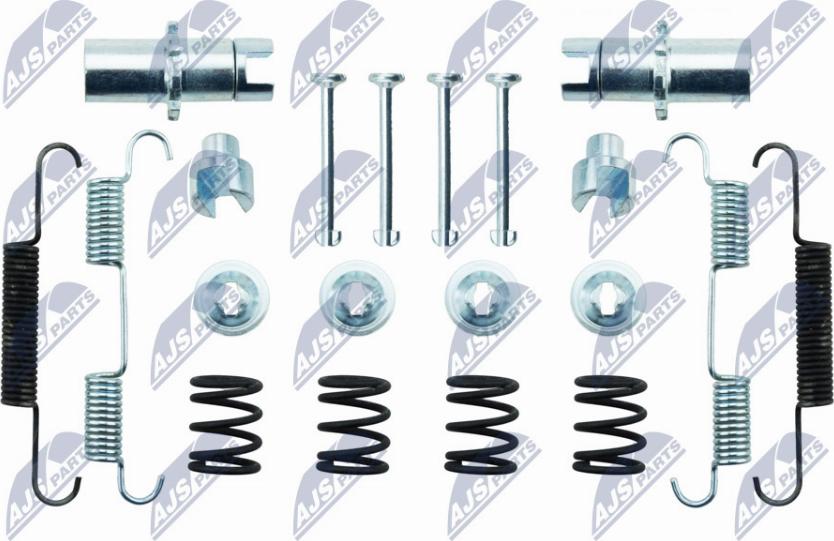 NTY HSR-NS-005 - Set accesorii, saboti frana parcare parts5.com