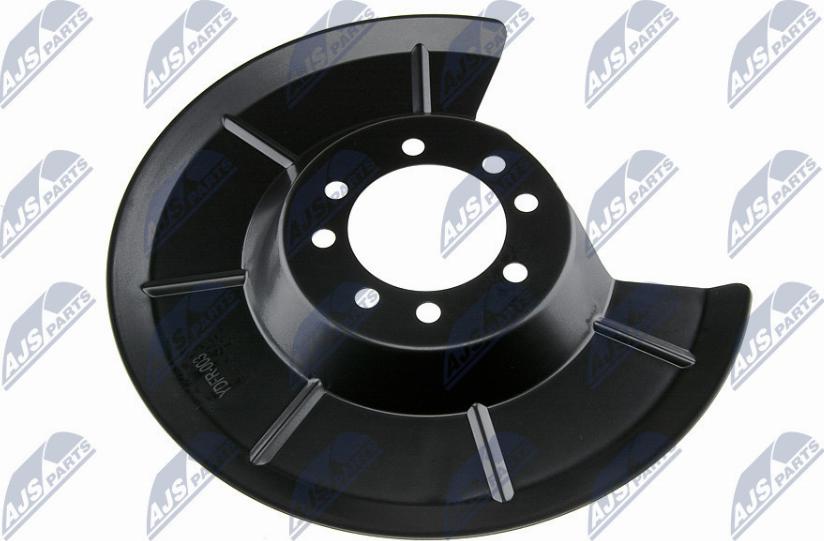 NTY HTO-FR-003 - Chapa protectora contra salpicaduras, disco de freno parts5.com