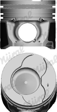 Nüral 87-135300-00 - Поршень parts5.com