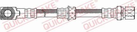 OJD Quick Brake 50.975 - Тормозной шланг parts5.com