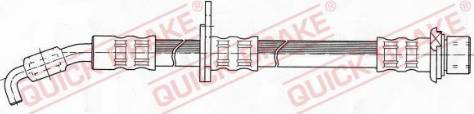 OJD Quick Brake 50.973 - Furtun frana parts5.com