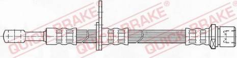 OJD Quick Brake 58.980 - Kočno crijevo parts5.com