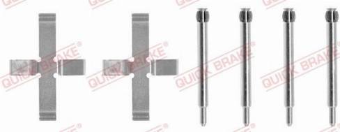 OJD Quick Brake 1090980 - Set accesorii, placute frana parts5.com