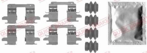 OJD Quick Brake 109-0005 - Zubehörsatz, Scheibenbremsbelag parts5.com