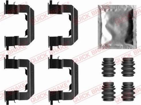 OJD Quick Brake 109-0019 - Kit d'accessoires, plaquette de frein à disque parts5.com