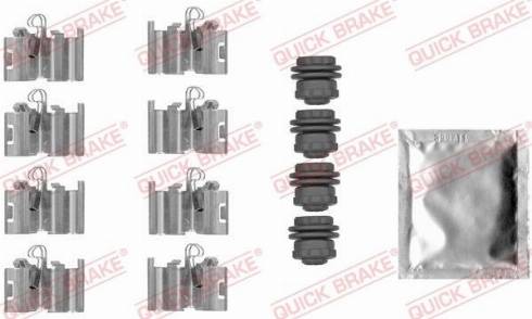 OJD Quick Brake 109-0015 - Accessory Kit for disc brake Pads parts5.com