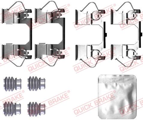 OJD Quick Brake 109-0116 - Accessory Kit for disc brake Pads parts5.com