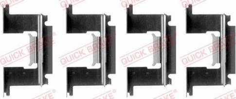 OJD Quick Brake 109-1064 - Accessory Kit for disc brake Pads parts5.com