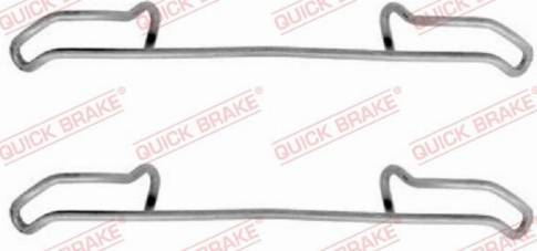 OJD Quick Brake 109-1085 - Set accesorii, placute frana parts5.com