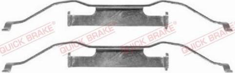 OJD Quick Brake 1091148 - Set accesorii, placute frana parts5.com