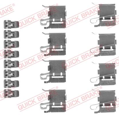 OJD Quick Brake 1091748 - Set accesorii, placute frana parts5.com