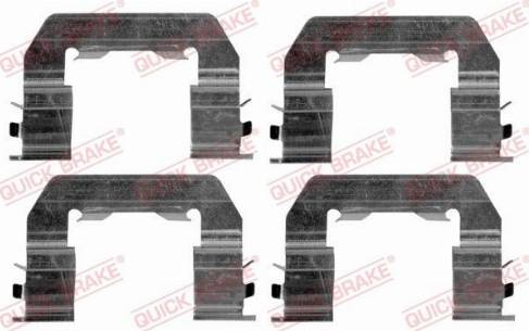 OJD Quick Brake 109-1719 - Kit d'accessoires, plaquette de frein à disque parts5.com