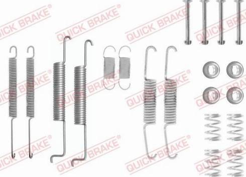 OJD Quick Brake 1050597 - Set accesorii, sabot de frana parts5.com