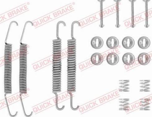 OJD Quick Brake 1050548 - Sada příslušenství, brzdové čelisti parts5.com