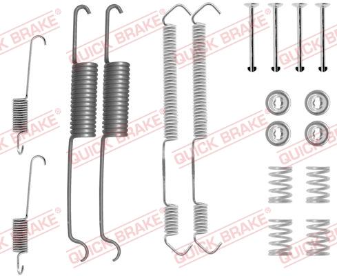 OJD Quick Brake 1050691 - Zestaw dodatków, szczęki hamulcowe parts5.com