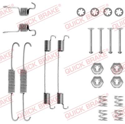 OJD Quick Brake 105-0674 - Accessory Kit, brake shoes parts5.com