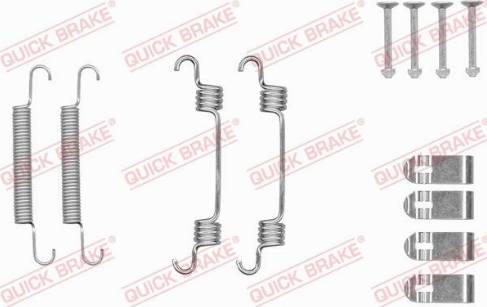 OJD Quick Brake 105-0044 - Set accesorii, saboti frana parcare parts5.com