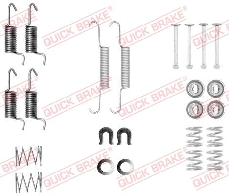 OJD Quick Brake 105-0010 - Sada příslušenství, parkovací brzdové čelisti parts5.com